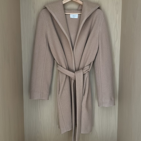 Wilfred, Aritzia, camel colored robe coat size XS - Picture 2 of 5